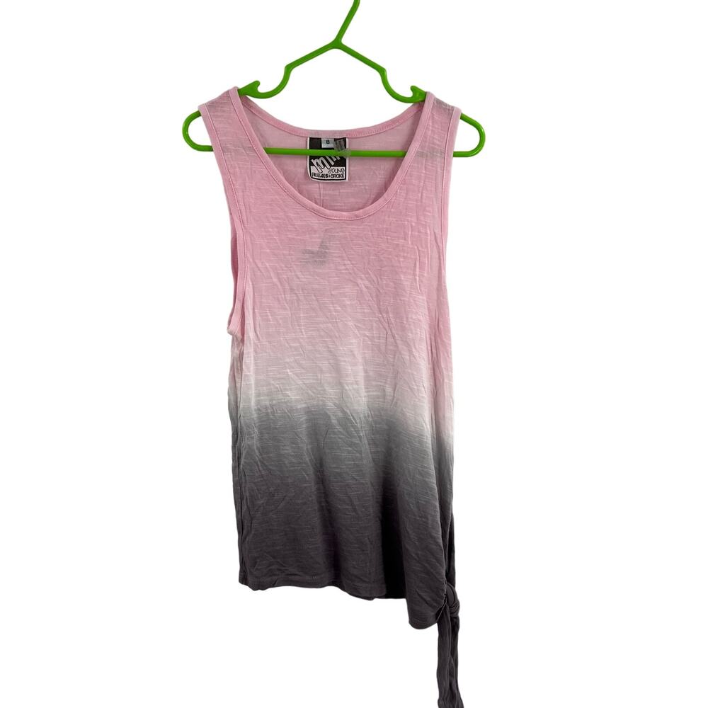 Mini YFB Top‎ Girls 8 Ombre Dye Pink Sleeveless New